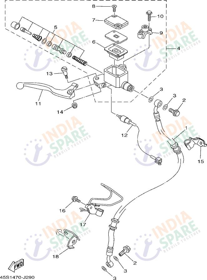 FRONT MASTER CYLINDER